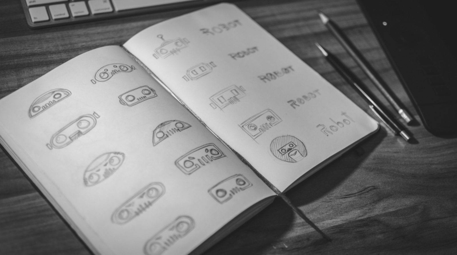 Sổ tay phác thảo các phương án logo